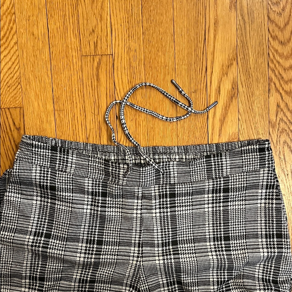 Ava & Viv 1X Women’s Black and White plaid dress Pants, Warm - Picture 7 of 10